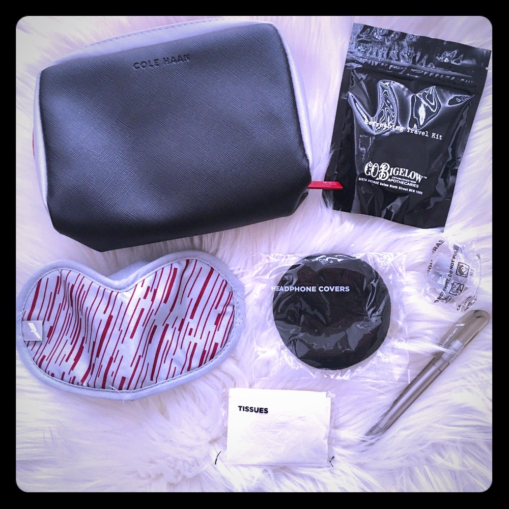 ✈️ Men travel kit🛫 Cole Haan soft case! Brand new